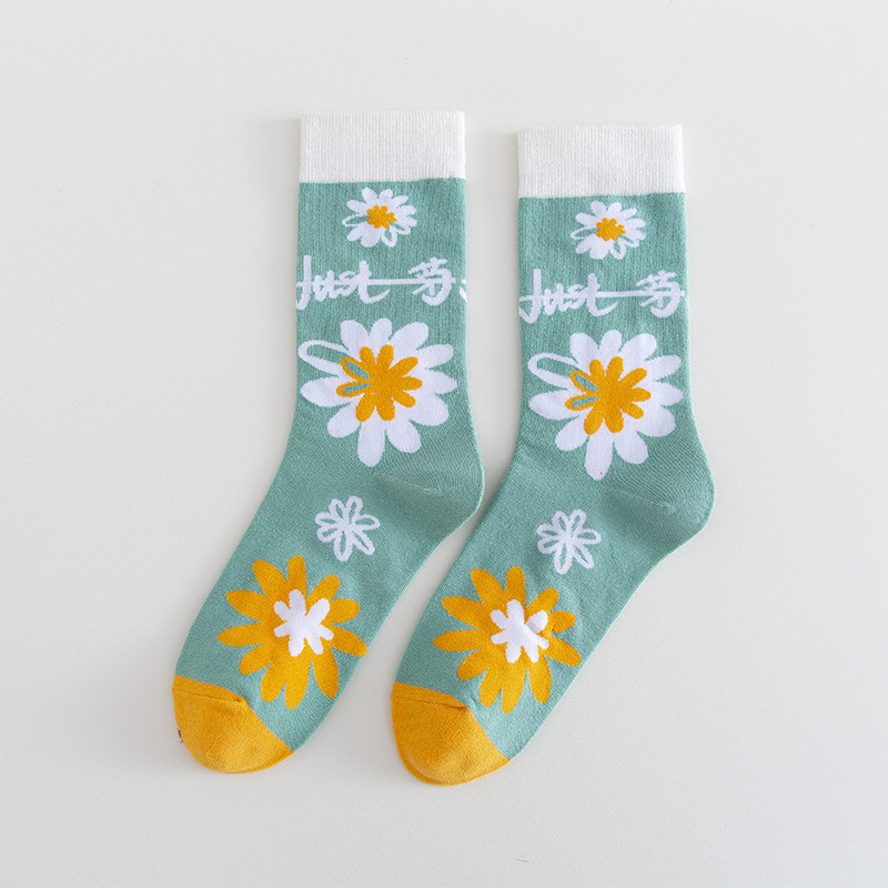 Creative Fruit Personality Trendy Socks Female INS Cartoon Ladies Stockings